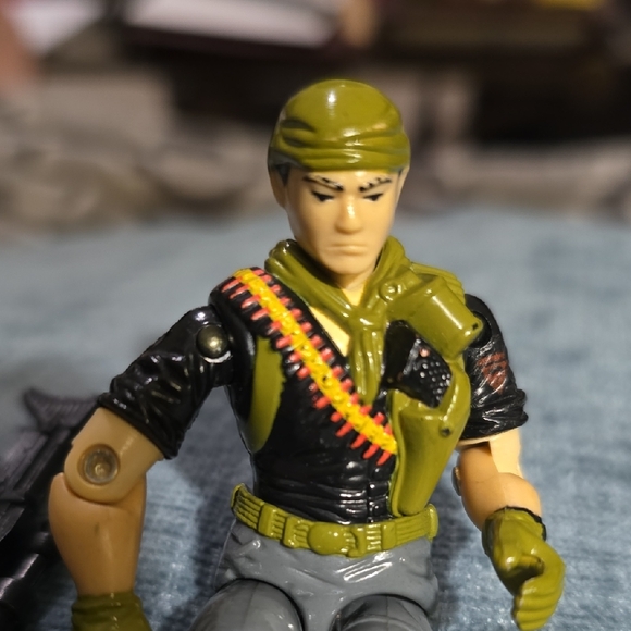 Vintage 1988 Hasbro GI Joe Night Force Tunnel Rat Action Figure - Picture 2 of 5